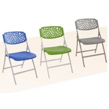 折叠椅 镂空椅背 四脚折叠椅架